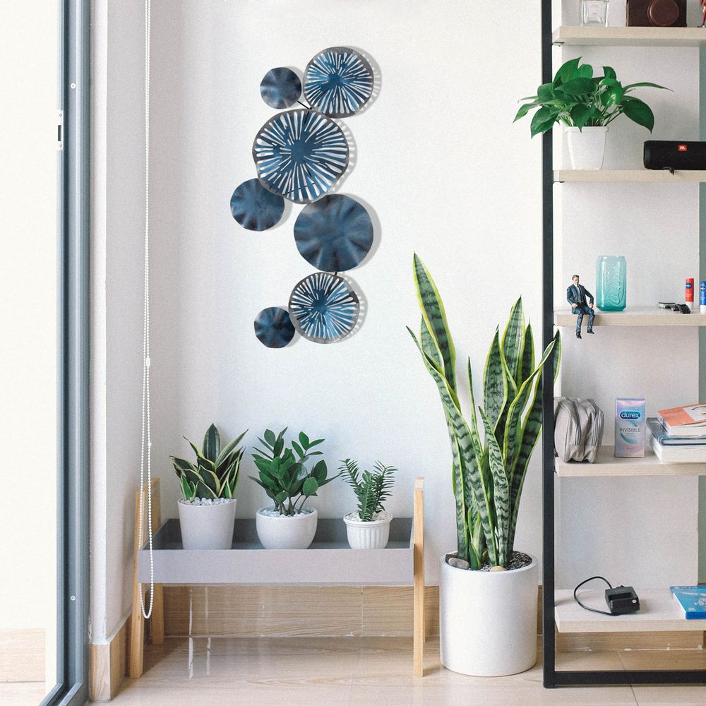 Decorative metal wall accessory Astrid - CH102-5, colour: multicolor slika 3