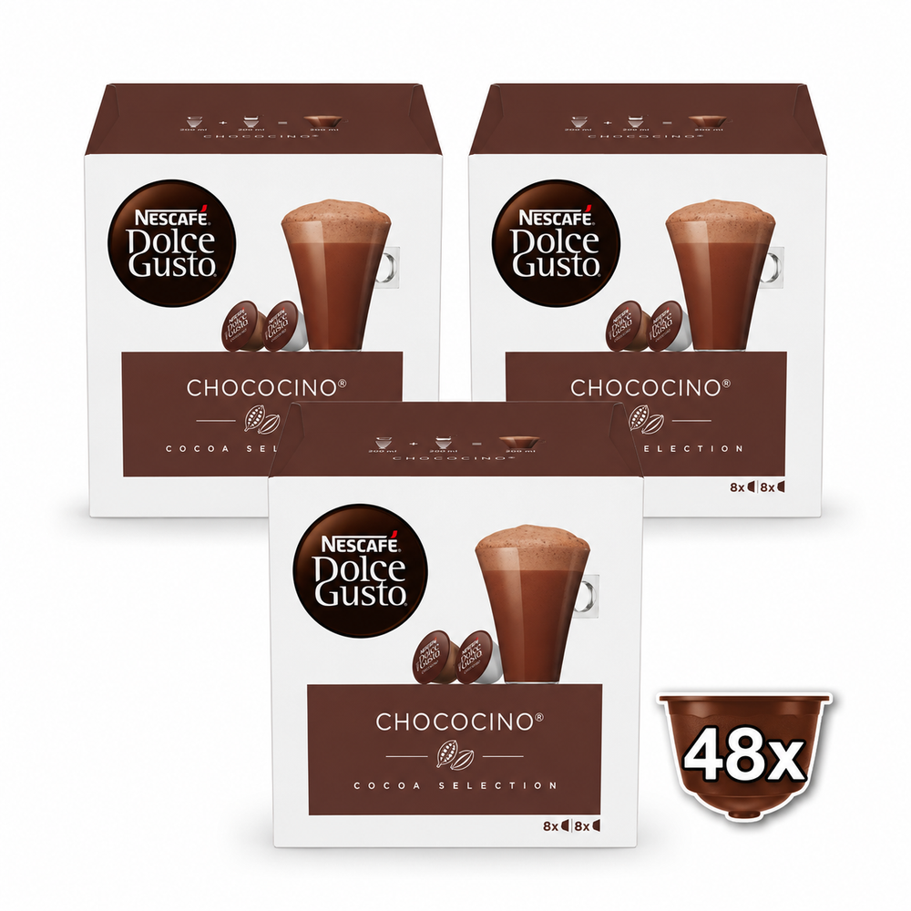 Nescafe Dolce Gusto Chococino 3x256g, 48 kapsula XXL slika 1