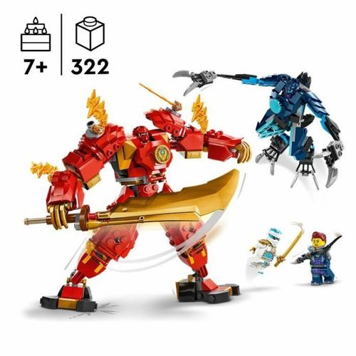 Playset Lego 71808 Kai Fire Elemental Mecca - ToyPro slika 6