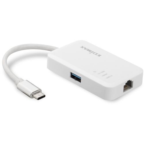 Edimax USB-C to 3-Port USB 3.0 Gigabit Ethernet Hub, EU-4308 slika 2