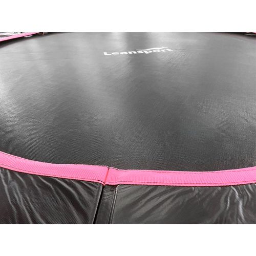 Trampolin SPORT BASE 244 cm - crni - rozi slika 3
