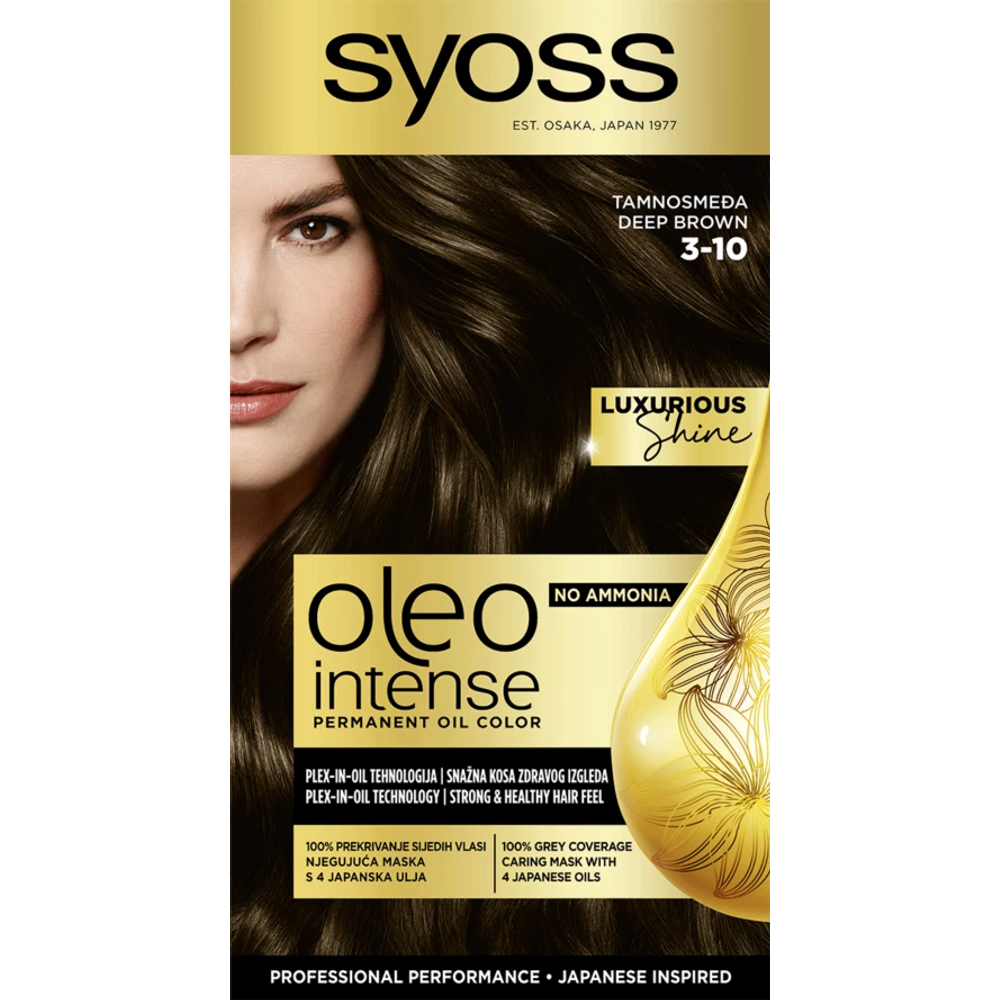 Syoss Oleo Intense farba za kosu 3-10 Deep Brown  slika 1