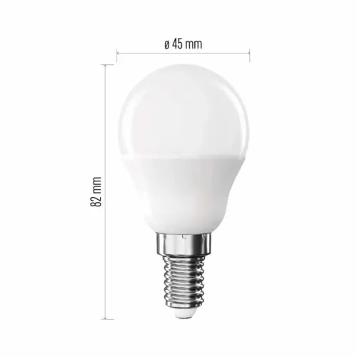 Led sijalica Classic Mini globe 4,2W(40W) E14 WW  Emos ZQ1E21 slika 2