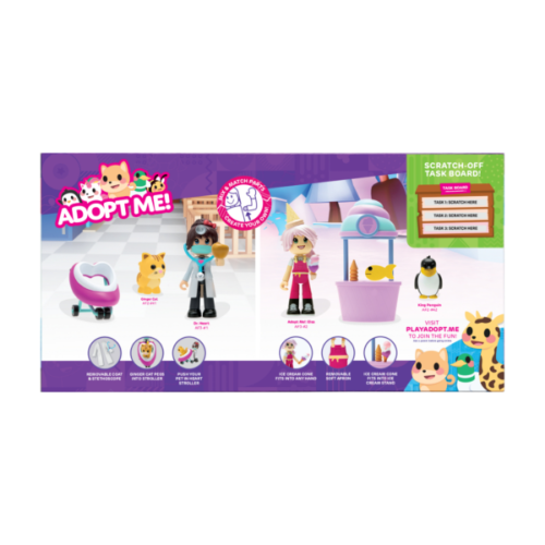 Adopt me - friends pack figurice set - bolnica i slastičarna slika 5