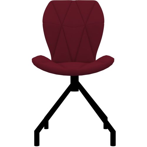 Blagovaonske stolice od umjetne kože 6 kom crvena boja vina slika 17