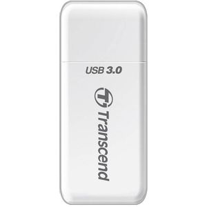 Transcend TS-RDF5W Card reader, Mini F5, USB3.0, SD/MicroSD SDHC/SDXC/UHS-I, White