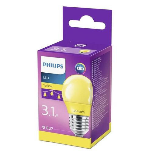 Philips led sijalica 3.1w(25w) p45 e27 zuta 1pf/6, 929001394058 slika 3