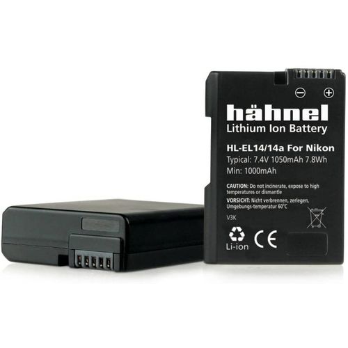 Hähnel HL-EL14 zamjenska baterija 1050mAh - Replaces Nikon EN-EL14 slika 2