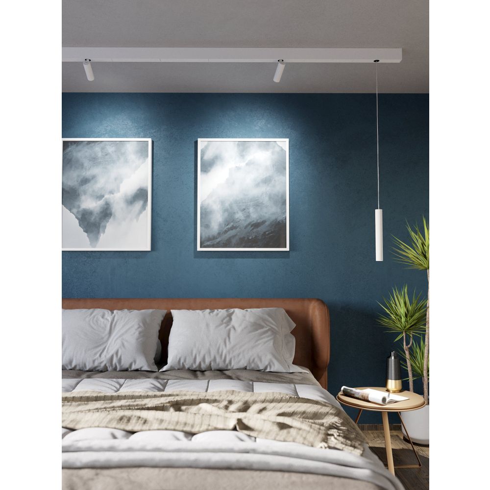 Eglo viseća lampa tp pendant light led 1x8,5w 3000k 1200lm bijelo š:44mm v:2015m slika 2