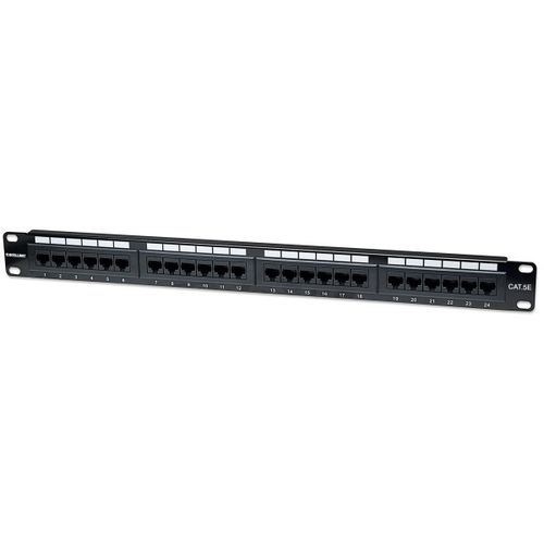 Patch panel Manhattan 513555 19"/1U Cat5e/24 port slika 1