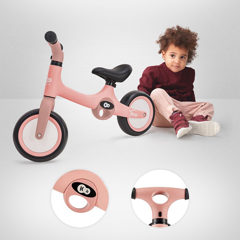 Kinderkraft Balans bicikl TOVE, Desert Pink slika 5