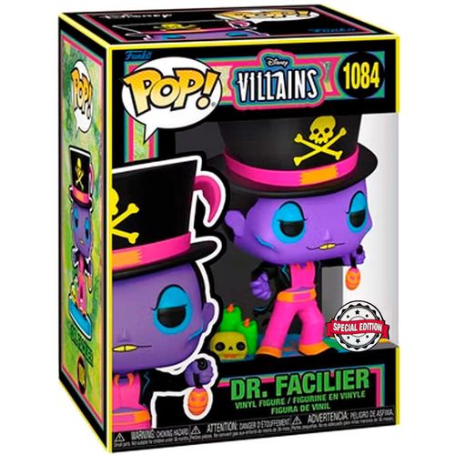 POP figure Disney Villains Dr. Facilier Black Light Exclusive slika 1