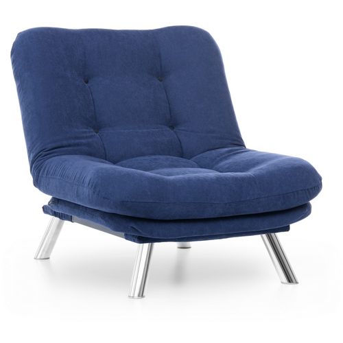 Atelier Del Sofa Sofa, Mornarsko plava, Misa Solo - Navy Blue slika 6