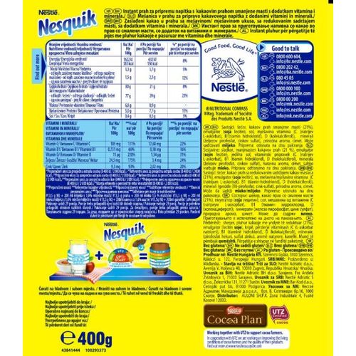 Nesquik Instant kakao prah 400g slika 2