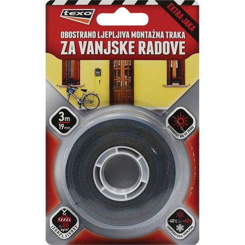 Obostrano ljepljiva montažna traka za vanjske radove 5325-3/48 slika 1