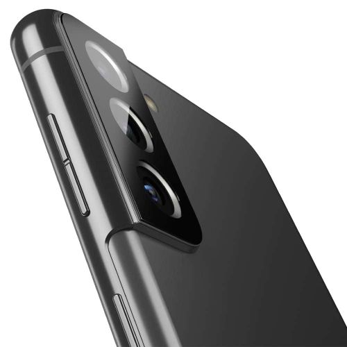 SPIGEN OPTIK.TR KALJENO STAKLO 2-KOM ZA LEĆU KAMERE SAMSUNG GALAXY S21 CRNO slika 4