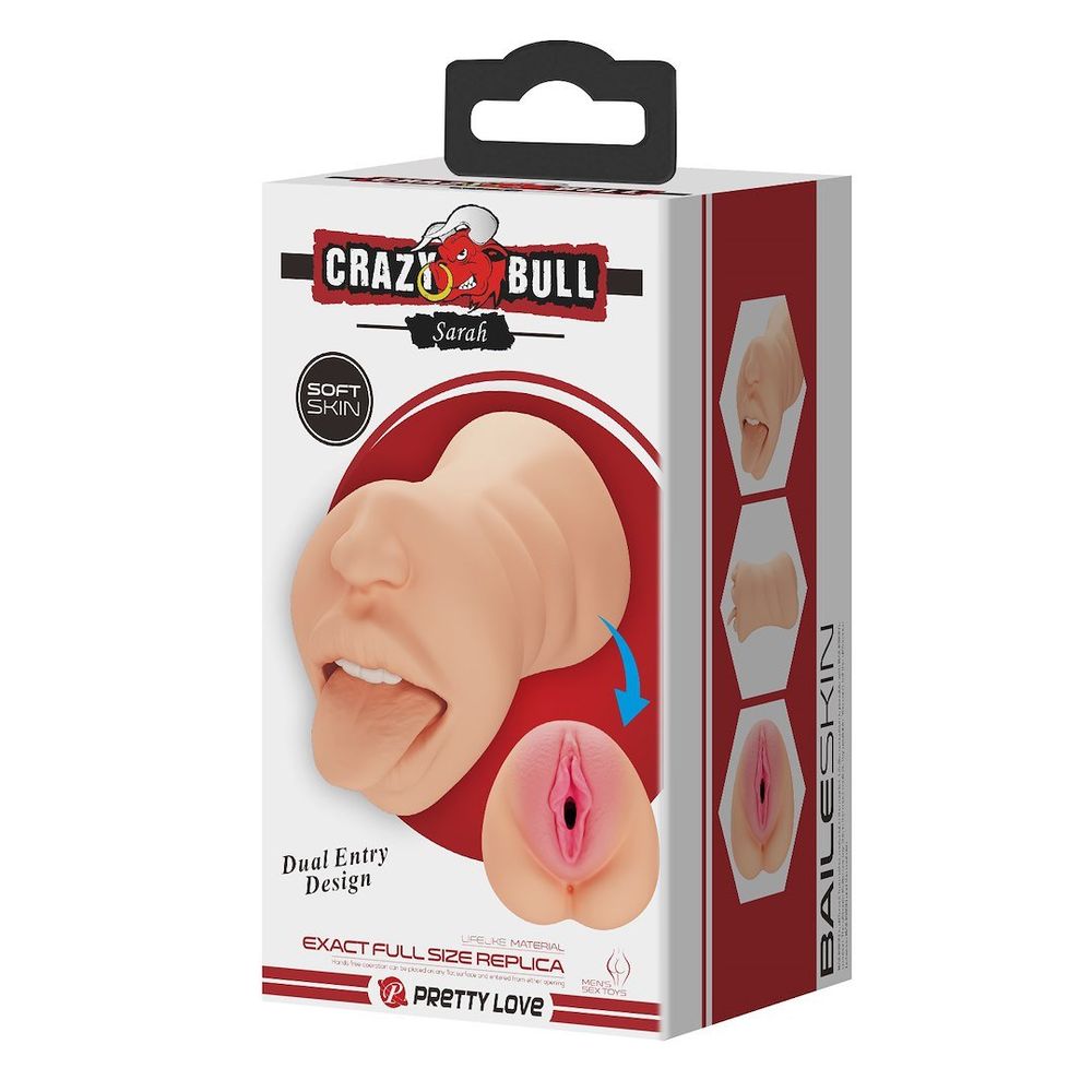 Masturbator Usta i vagina Crazy Bull Sarah LyBaile slika 9