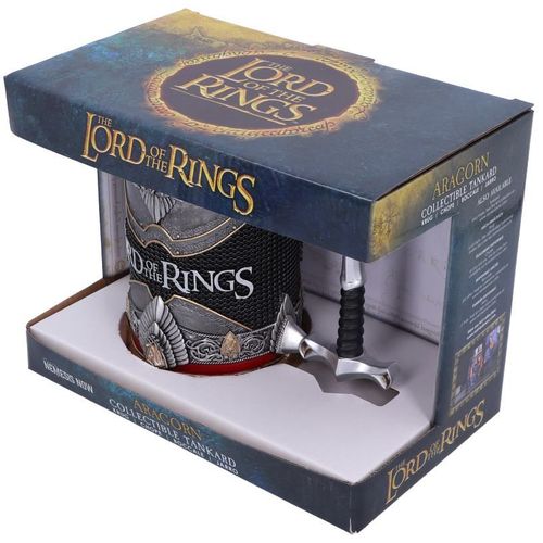 NEMESIS NOW LORD OF THE RINGS ARAGORN TANKARD slika 4