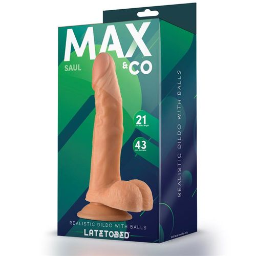 MAX&amp;CO Saul realistični dildo 21 cm slika 1