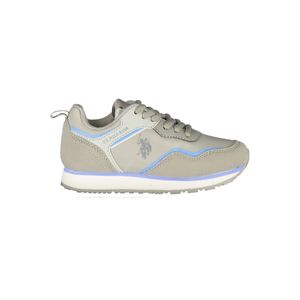 US POLO ASSN. GRAY CHILDREN'S SPORTS SHOES