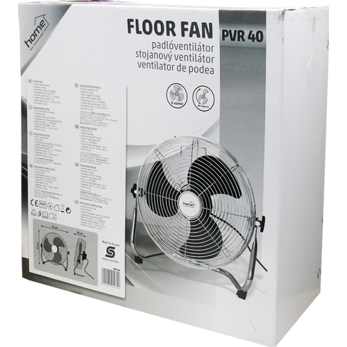 home Ventilator podni, promjer 40cm, 90W, Inox - PVR 40 slika 2