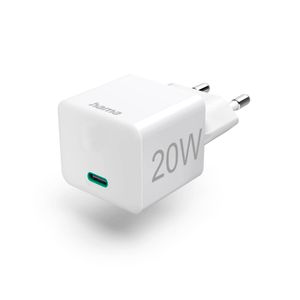 Punjač HAMA GLAVA PD/QC, USB-C, 20W, bijeli