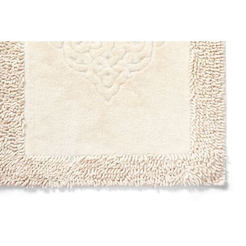 COTTONKT000043 Cream Bathmat Set (2 Pieces) slika 3