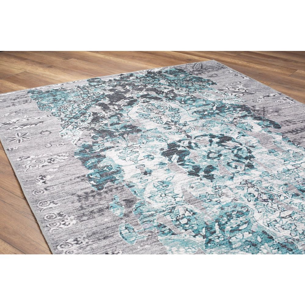 Šareni Tepih Fusion Chenille - Zelena AL 198 (140 x 190 cm) slika 4