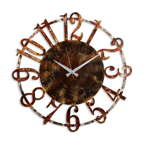 Wallity Ukrasni metalni zidni sat, Metal Wall Clock 15 - 2 slika 6