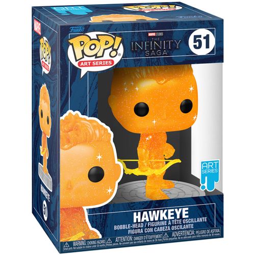 POP figure Marvel Infinity Saga Hawkeye Orange slika 3