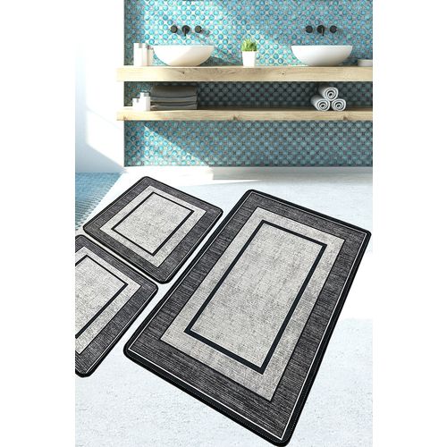 Patra Multicolor Bathmat Set (3 Pieces) slika 1