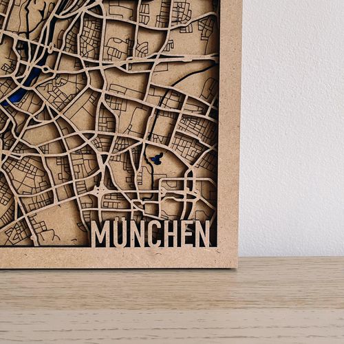 3D mapa grada "München"🇩🇪 slika 2