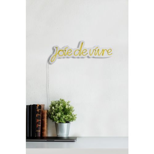 Wallity Ukrasna plastična LED rasvjeta, Joie de Vivre - Yellow slika 4