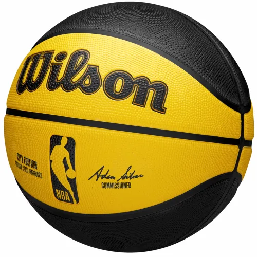 Wilson nba team city edition golden state warriors out ball wz4024210xb slika 3