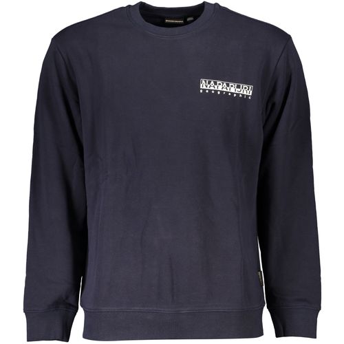 NAPAPIJRI MEN'S BLUE ZIPLESS SWEATSHIRT slika 1