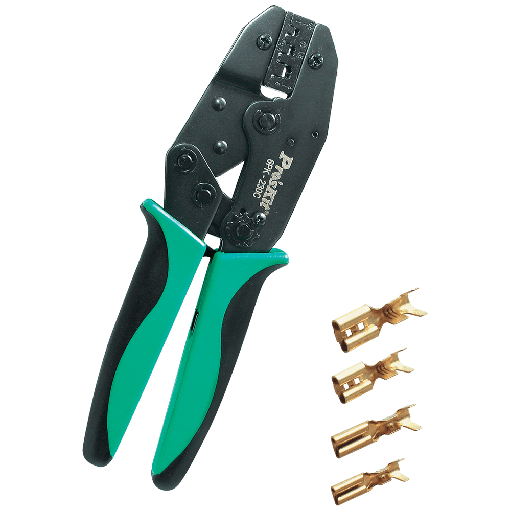 SAL Kliješta za montažu stopica 0,5 - 6 mm² - 6PK-230C slika 1