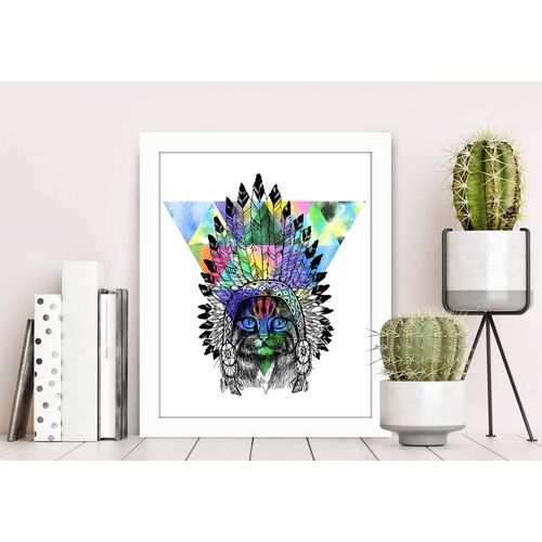 BCT-022 Multicolor Decorative Framed MDF Painting slika 1