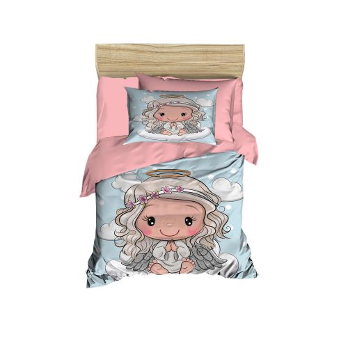 L'essential Maison PH170 Set Posteljine za Bebe - Pink/Grey/Blue slika 1