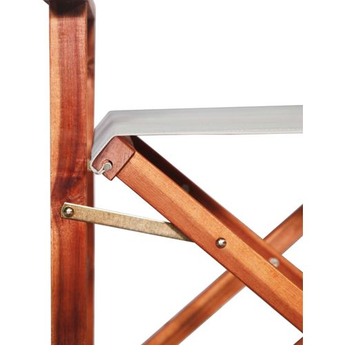 Redateljske stolice 2 kom od masivnog bagremovog drva slika 16