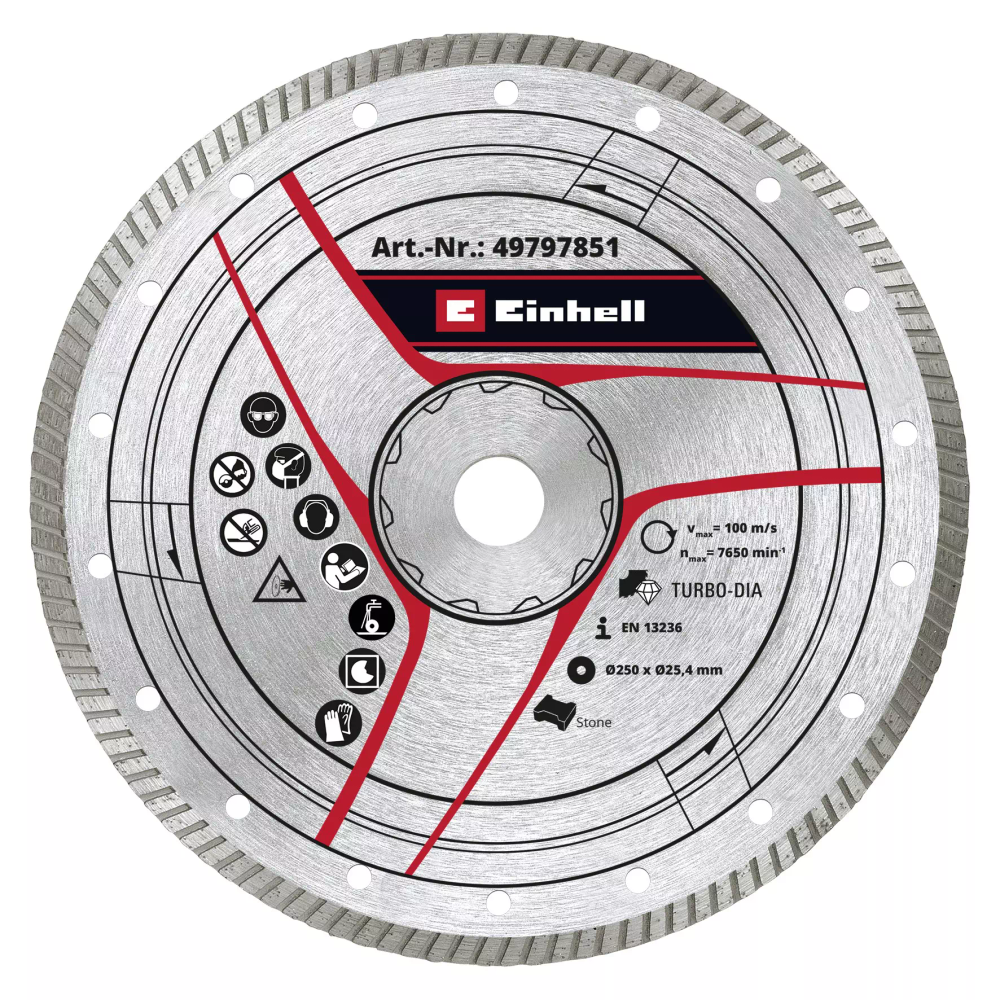 KWB dijamantna rezna ploča 250 x 25,4 mm za te-sc 570 l  slika 1