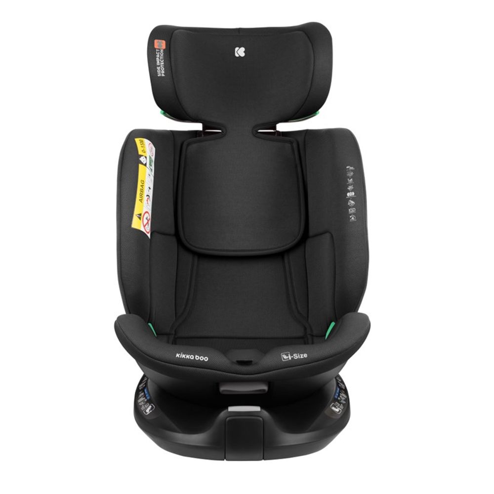 Kikka Boo Rotirajuća autosjedalica I-Tour 40-150cm i-Size Isofix, Black slika 4