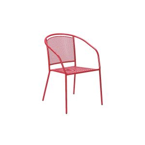 Metalna stolica Arko - crvena