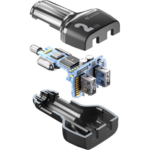 Cellularline auto punjač Multipower 2 dual slika 2