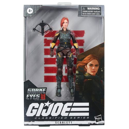 G.I. Joe Classified Series - Snake Eyes: G.I. Joe Origins Scarlett 20 figure 15cm slika 4