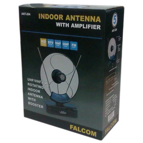 Falcom Antena sobna sa pojačalom, UHF/VHF, srebrna - ANT-204S slika 2