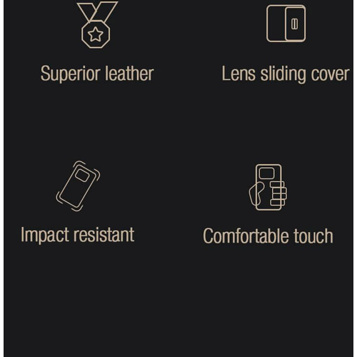 Futrola Nillkin Qin Pro (plain leather) za Samsung S916B Galaxy S23 Plus crna slika 7