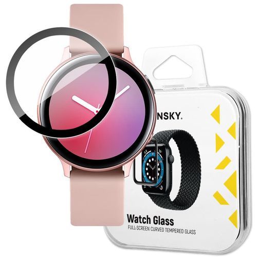 Wozinsky Watch Glass Hybrid Glass za Samsung Galaxy Watch Active 2 40 mm crno slika 1