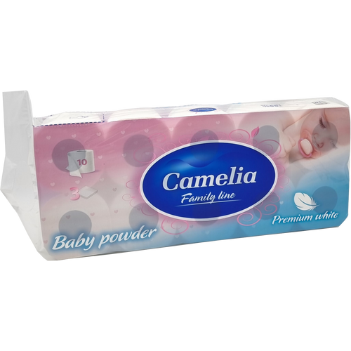 Camelia toalet papir Baby powder troslojni 10/1 slika 1