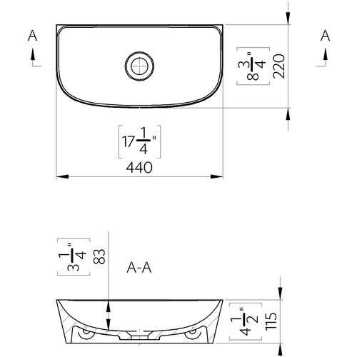 Umivaonik WB0513-44 slika 2