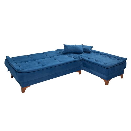 Kelebek Corner Right - Dark Blue Dark Blue Corner Sofa-Bed slika 6